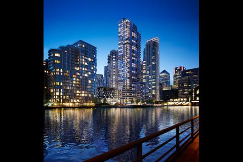 Millharbour Village by Studio Egret West and Hawkins Brown